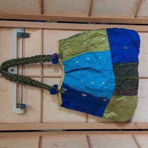 World Market indian style hand bag